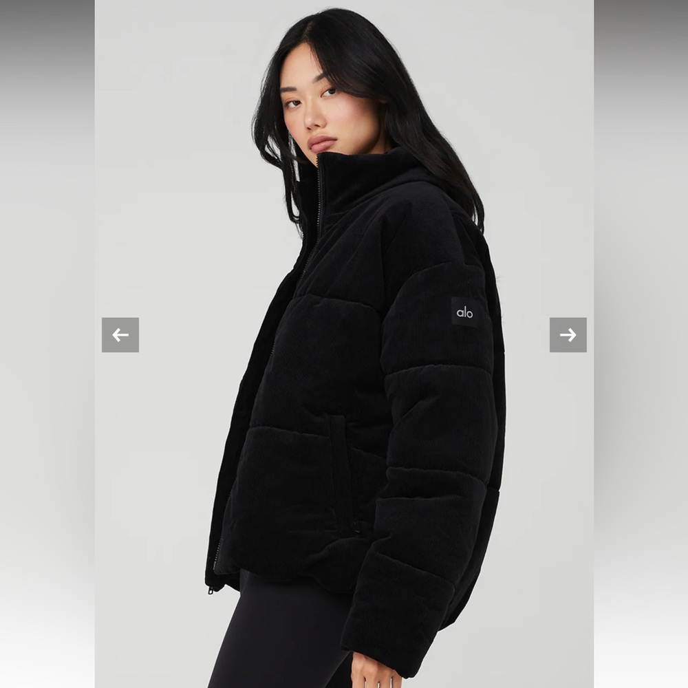 Alo Yoga Corduroy Stage Puffer Jacket